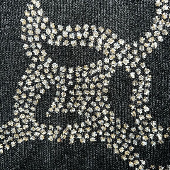 Harold House Vintage 70s Womens S Sweater USA Made 3/4 Sleeve Light Embellished - Picture 6 of 10